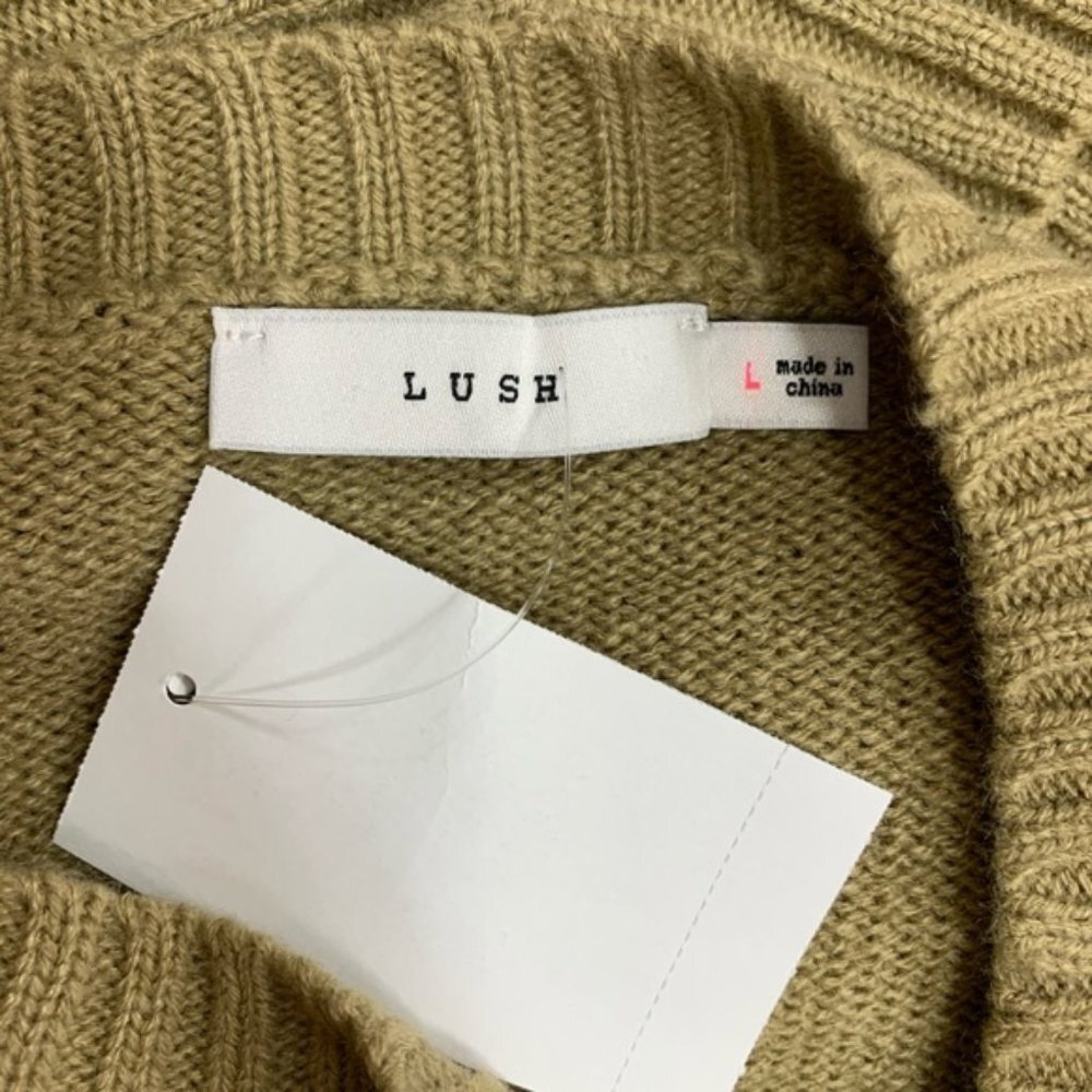 Lush Retro Colorblock Sweater - Picture 4 of 5